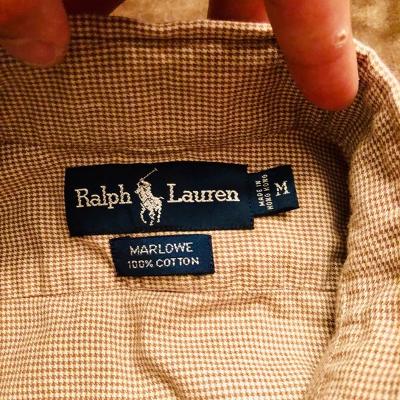 Classic Men’s Long-Sleeve Polo Button-Down Shirts - Picture 7 of 8